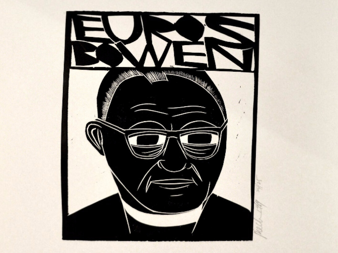 Paul Peter Piech, Euros Bowen Portrait, 1989. Courtesy of Waterhouse & Dodd