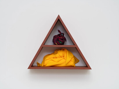 Antonio Pichillá, Geometría intercultural, exhibition view. Courtesy of Luciana Brito Gallery