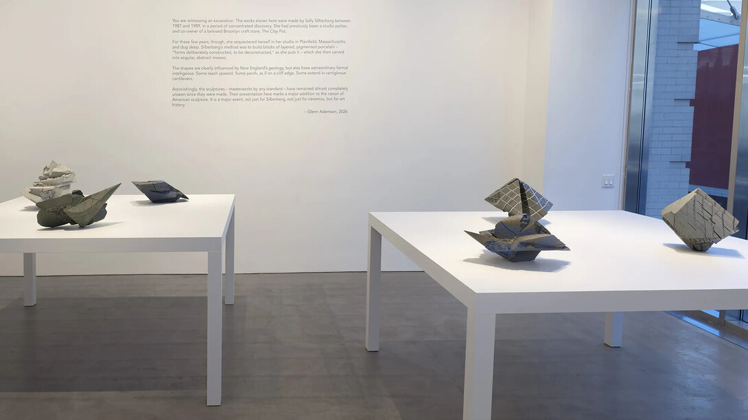 In focus: Sally Silberberg: shifting ground, exhibition view. Courtesy of Berry Campbell