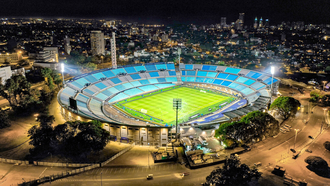 El Estadio Centenario es un recinto deportivo mundialista ubicado en la ciudad de Montevideo, Uruguay,​ declarado en 1983 por la FIFA como Monumento Histórico del Fútbol Mundial, y el resultado de una de las mayores inversiones del país en el deporte