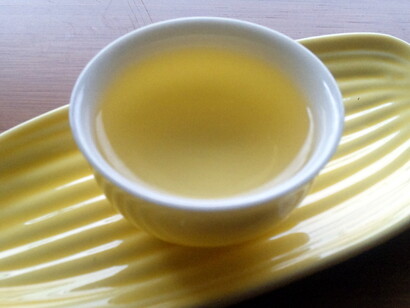 Una tazza di profumato tè Longjing