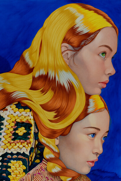 Ángeles Agrela, Camino y Aline (detail), 2026. Courtesy of Nicodim Gallery