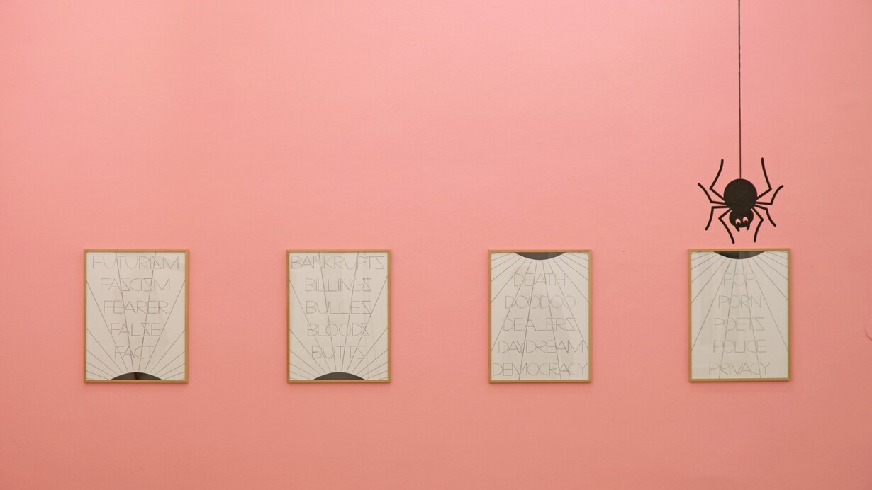 Honza Zamojski, exhibition view. Courtesy of Christine König Galerie. Photo by Philipp Friedrich

