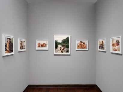 Bruce Weber, Try a little tenderness, exhibition view. Courtesy of Fahey/Klein Gallery