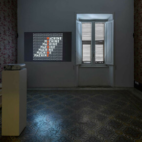 Ralf Hütter, Kraftwerk. The man machine, vista della mostra. Per gentile concessione di Indipendenza Gallery