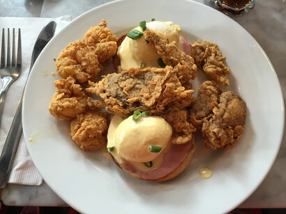Breakfast Seafood Platter at Stanley. Ph Genevieve Northup