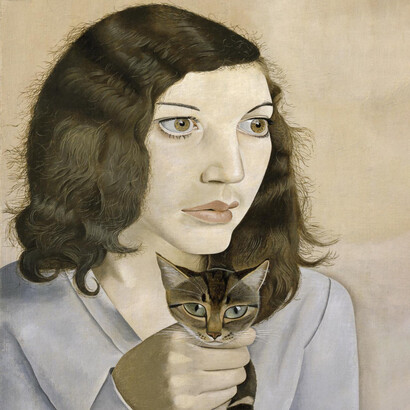 Woman with Cat, 1947 (detalle)
