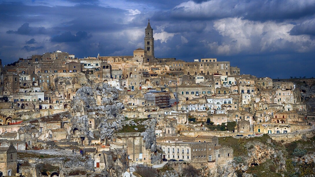 La "città dei sassi", Matera, Italia, in una foto di Anna Nicoletta Menzella