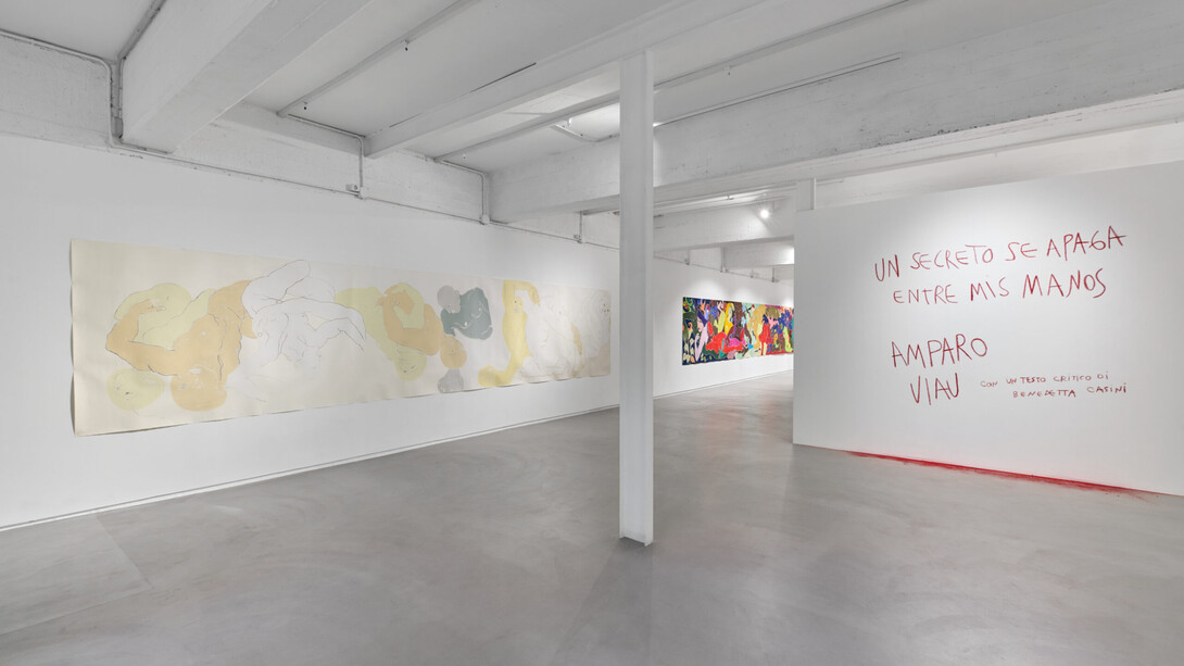 Amparo Viau, Un secreto se apaga entre mis manos, exhibition view. Courtesy of ArtNoble Gallery