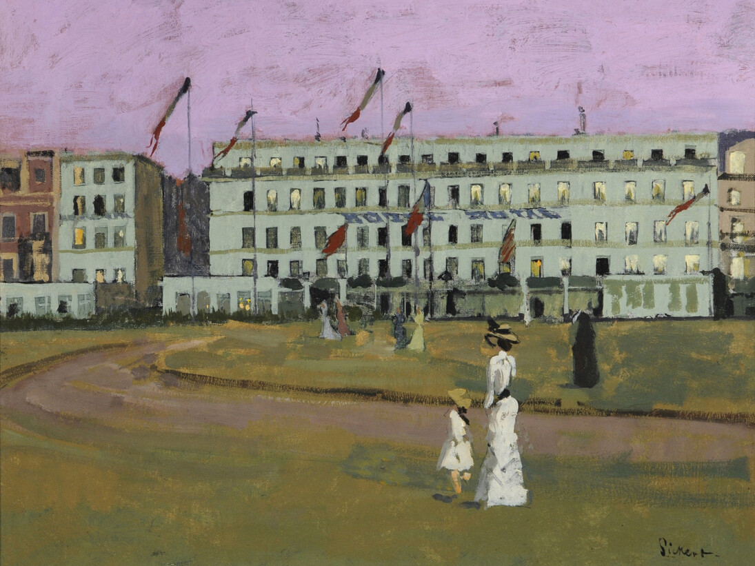 Walter Sickert, L’Hôtel Royal, Dieppe, 1894, oil on canvas, 50.2 x 61 cm, Museums Sheffield