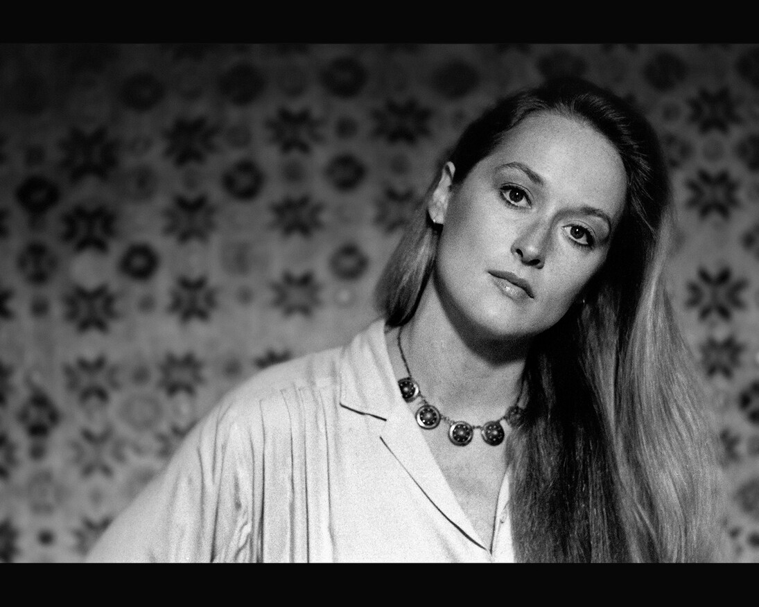 Meryl Streep,set of Manhattan, NYC, 1978. Courtesy of ONO arte contemporanea ©Brian Hamill