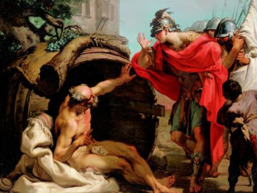 Gaetano Gandolfi, Alessandro Magno e Diogene di Sinope