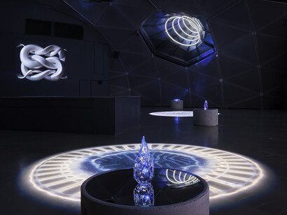 Emilija Škarnulytė, Waters call me home, ausstellungsansicht. Mit freundlicher genehmigung des Kunsthauses Graz