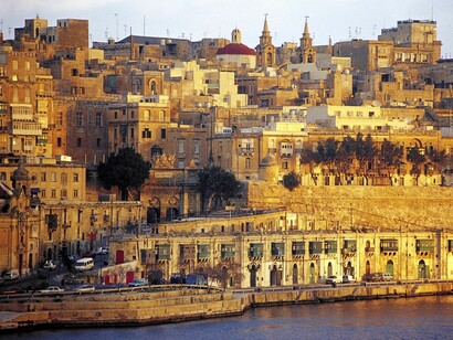 Nalta. La Valetta al atardecer