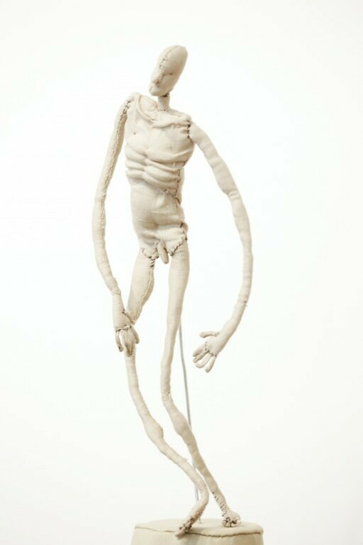 Merav Kamel, Halil Balabin, Muselmann, cloth sculpture, 2015