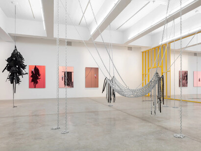Monica Bonvicini, Put all heaven in a rage, exhibition view. Courtesy of Tanya Bonakdar Gallery