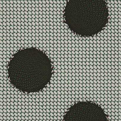 Aisha Khalid, Love triangle, 2006, 20x28 inches. Courtesy of National Gallery of Denmark