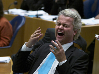 Geert Wilders, líder de la formación de extrema derecha Partido por la Libertad