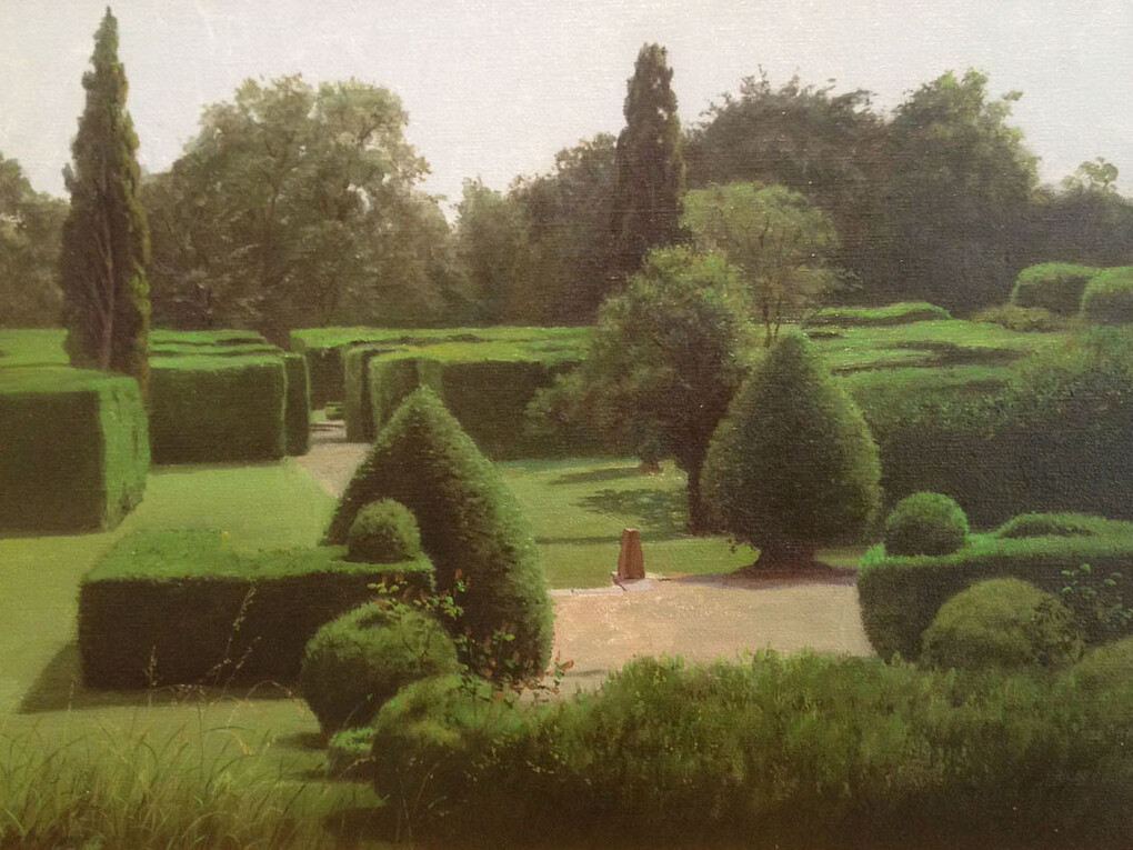 Carl Laubin, The Orangery Garden, Ammerdown