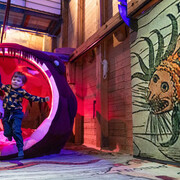 Sea monsters, exhibition view. Courtesy of Forum Marinum 