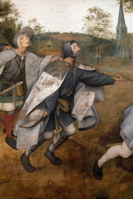 Pieter Bruegel il Vecchio, La parabola dei ciechi, Museo nazionale di Capodimonte, Napoli