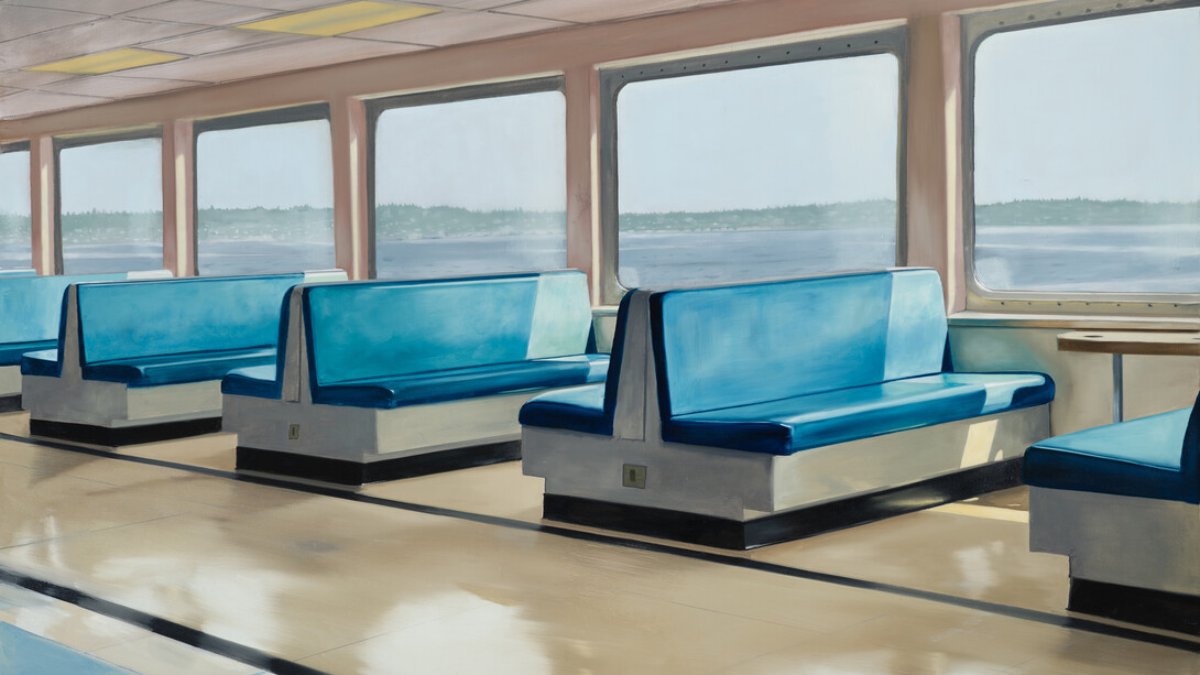 Gabe Fernandez, Seattle, Bremerton ferry #5. Courtesy of Patricia Rovzar Gallery