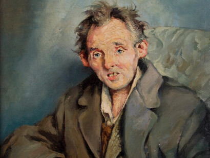 Robert Lenkiewicz- Study of John Kynance (one week before his death)