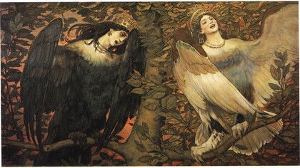 «Sirin y Alkonost» (1899), Viktor Vasnetsov