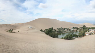 Huacachina and surrounding dunes