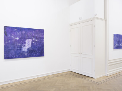 Michael Raedecker. Courtesy of GRIMM