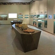 Geology of Latvia, exhibition view. Courtesy of the Latvian National Museum of Natural History