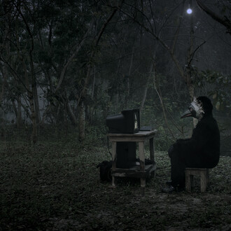 Soumya Sankar Bose, A discreet exit through darkness (detail). Courtesy of Kunstraum Niederoesterreich