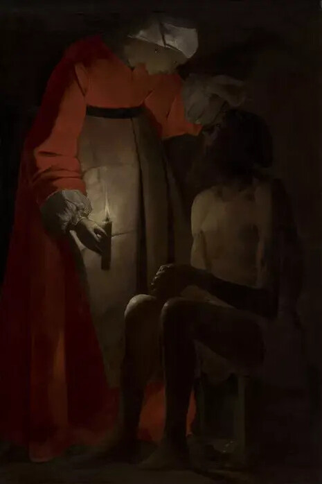 Georges de La Tour, Job raillé par sa femme, vers 1630. Courtesy of Musée Jacquemart-André
