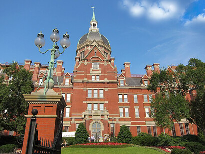 Johns Hopkins Hospital, in Baltimore, Maryland, is famed for its medical breakthroughs and patient-centered approach. It integrates advanced technology with a design that prioritizes comfort and care. The hospital is a leader in healthcare and education, United States