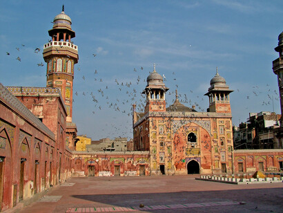 Pakistán. Mezquita de Wazir Khan, Lahore