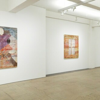 Channing Hansen. Self Portraits, Exhibition view. Courtesy of CRG Gallery