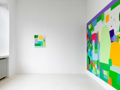 Federico Herrero, "Paintings" Installation view, Sies + Höke, Düsseldorf © Federico Herrero - Photo: Achim Kukulies, Düsseldorf. Courtesy of the artist and Sies + Höke, Düsseldorf