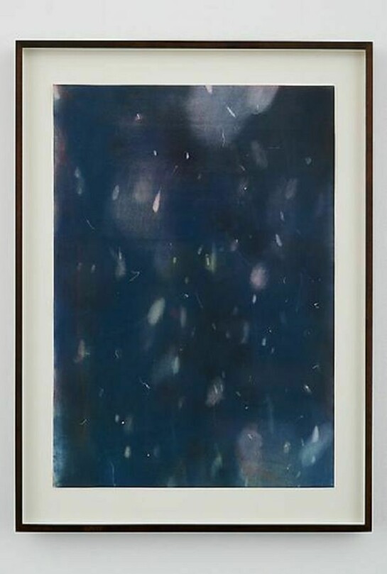 Kon Trubkovich, Untitled (Snow), 2014, Mixed media on paper, 29 x 22 1/2 inches 73.7 x 57.2 cm