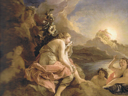 Charles de La Fosse - Clizia trasformata in girasole 