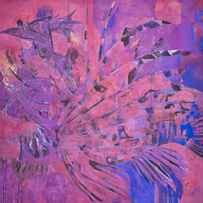 Gabriel Orozco, Warrior fish, 2024. Courtesy of White Cube