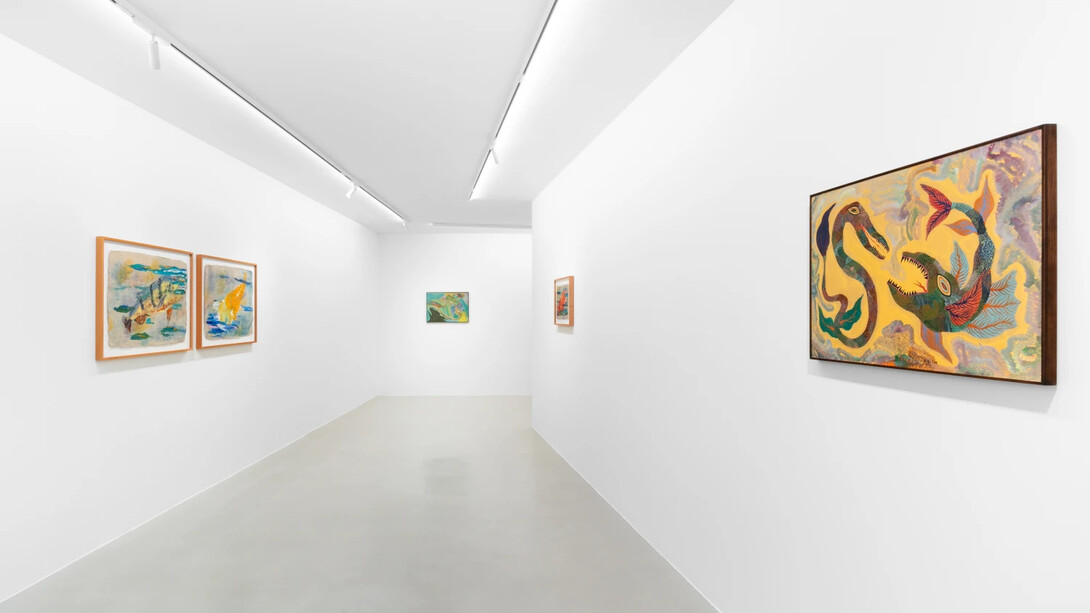 Alvaro Barrington and Chico da Silva, exhibition view. Courtesy of Mendes Wood DM