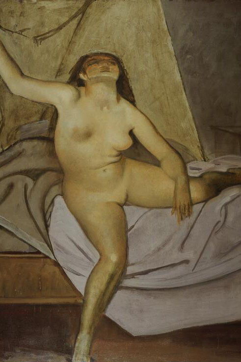 Balthus (Balthasar Klossowski de Rola), Le Lever [Getting up]