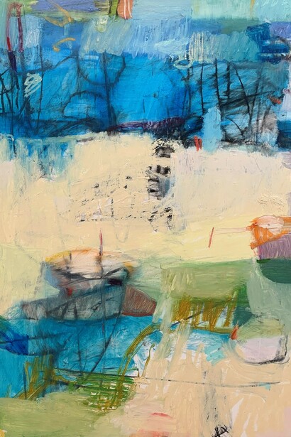 Sharon Paster, Believe 29x40 5x2 