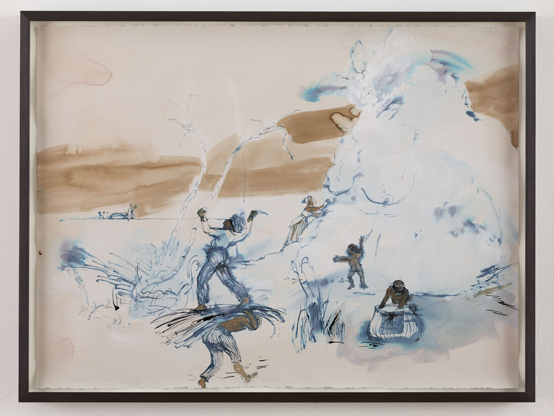 Kara Walker, Untitled, 2014, Watercolor on paper, 22 x 30 inches (55.9 x 76.2 cm). © Kara Walker; courtesy of Sikkema Jenkins & Co., New York