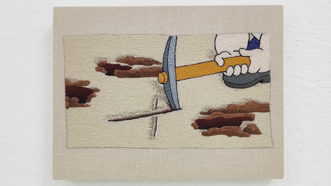 Peter Frederiksen, Prospects keep evading me. Courtesy of The Flat Gallery