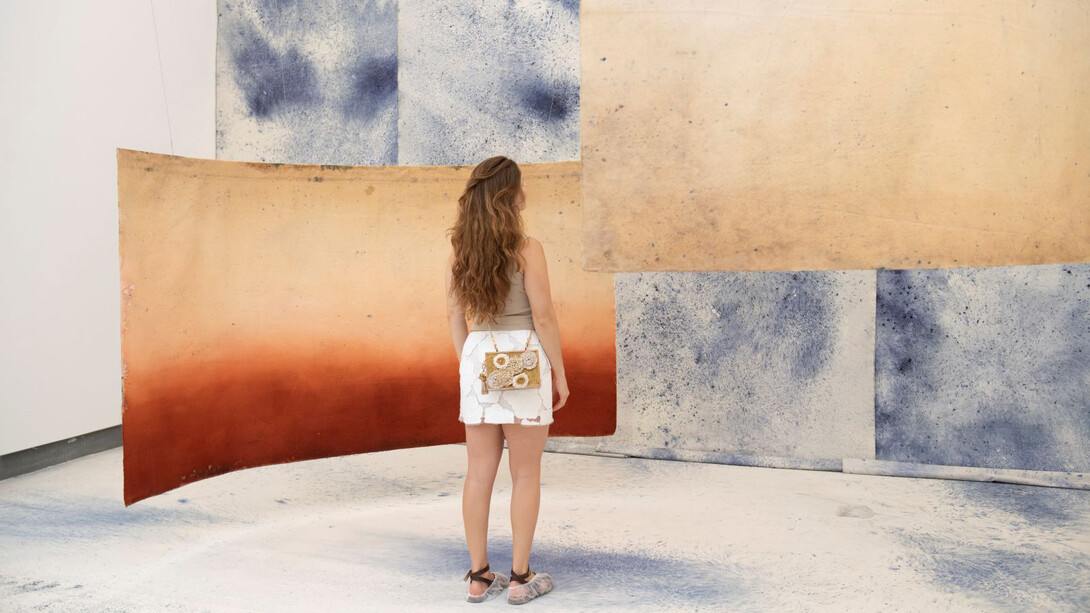 Juliana dos Santos, Début, vue d'exposition. Avec l'aimable autorisation de la Pinacoteca