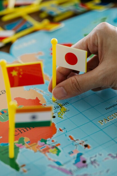 Countries in Asia look after interests in the South China Sea
