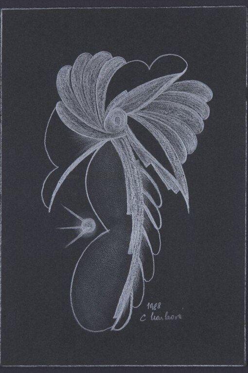 Cecilie Markova, Untitled (detail), 1988. Pastel on paper, 9 x 6 inches (22.9 x 15.2 cm). Courtesy of Cavin-Morris Gallery