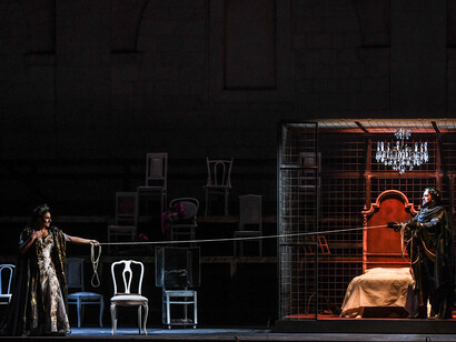 L'Arianna a Nasso andata in scena al Festival della Valle d'Itria del 2020