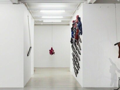 Annette Messager, Exhibition view. Courtesy of Marian Goodman Gallery